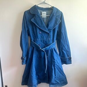 Titty&Co Denim Dress/coat Japanese unworn Small